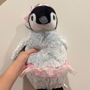 Charming Penguin Plush with Pink Tutu